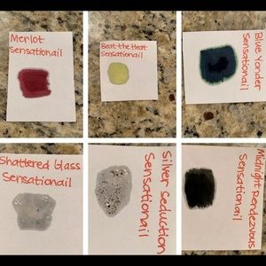 43 Gel Nail Polishes, With Bases and Top Coats